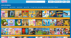 Desktop Screenshot of meusjogosdemeninas.com.br